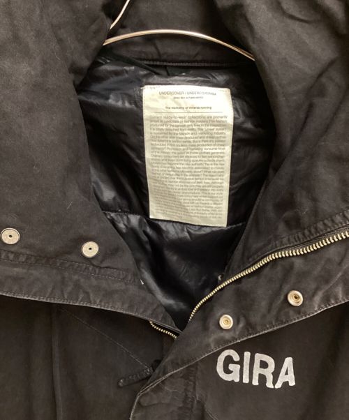UNDERCOVER（アンダーカバー）UNDERCOVER (アンダーカバー) 10AW Mod Coat with Liner (ライナー付きモッズコート) ブラック サイズ:4の古着・服飾アイテム