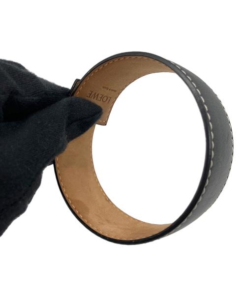 LOEWE（ロエベ）LOEWE (ロエベ) Small Slap Bracelet ブラックの古着・服飾アイテム