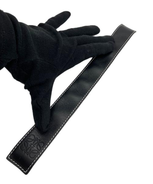 LOEWE（ロエベ）LOEWE (ロエベ) Small Slap Bracelet ブラックの古着・服飾アイテム