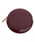 Cartierカルティエ）の古着「コインケース」｜ボルドー