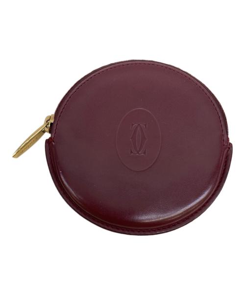 Cartier（カルティエ）Cartier (カルティエ) コインケース ボルドーの古着・服飾アイテム