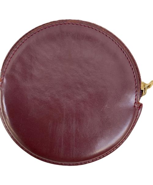 Cartier（カルティエ）Cartier (カルティエ) コインケース ボルドーの古着・服飾アイテム