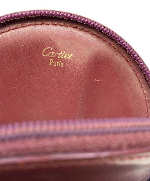 Cartier（カルティエ）Cartier (カルティエ) コインケース ボルドーの古着・服飾アイテム