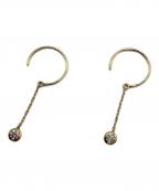 AHKAHアーカー）の古着「タッセチェーン ピアス」