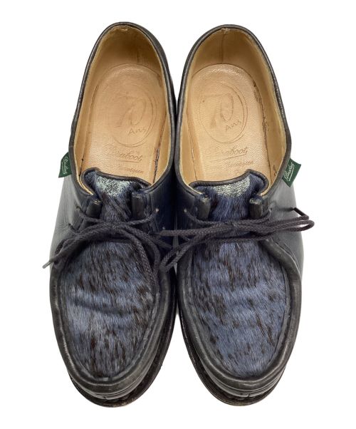 PARABOOT（パラブーツ）PARABOOT (パラブーツ) チロリアンシューズ ネイビー サイズ:5.5の古着・服飾アイテム