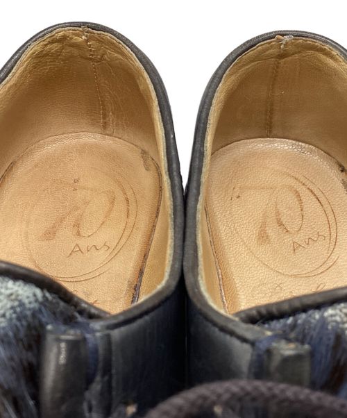 PARABOOT（パラブーツ）PARABOOT (パラブーツ) チロリアンシューズ ネイビー サイズ:5.5の古着・服飾アイテム