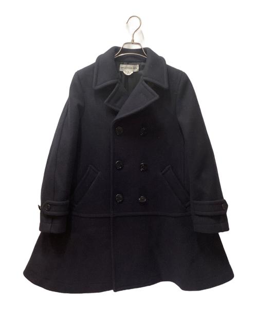 COMME des GARCONS GIRL（コムデギャルソンガール）COMME des GARCONS GIRL (コムデギャルソンガール) フレアメルトンＰコート ネイビー サイズ:XSの古着・服飾アイテム
