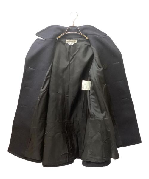 COMME des GARCONS GIRL（コムデギャルソンガール）COMME des GARCONS GIRL (コムデギャルソンガール) フレアメルトンＰコート ネイビー サイズ:XSの古着・服飾アイテム