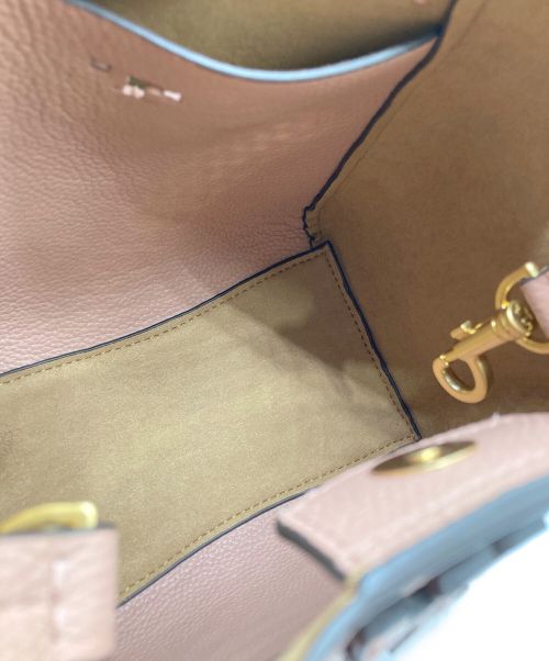 TORY BURCH（トリーバーチ）TORY BURCH (トリーバーチ) マックグロー スモールバケットバッグ ピンクの古着・服飾アイテム