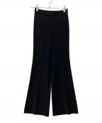 theoryセオリー）の古着「フレアパンツ」｜ブラック