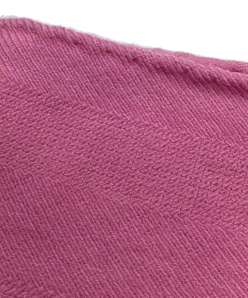 HERMES（エルメス）HERMES (エルメス) カシミヤシルクストール ピンクの古着・服飾アイテム