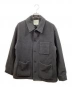 green label relaxingグリーンレーベルリラクシング）の古着「SENTDALE WOOL カバーオール」｜グレー
