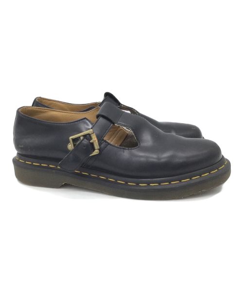 Dr.Martens（ドクターマーチン）Dr.Martens (ドクターマーチン) POLLEY Tバーシューズ AW006 CK 10Q ブラック サイズ:24.5の古着・服飾アイテム