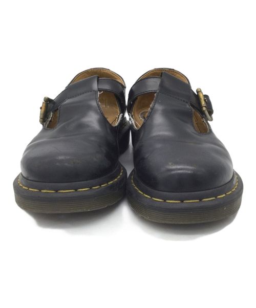 Dr.Martens（ドクターマーチン）Dr.Martens (ドクターマーチン) POLLEY Tバーシューズ AW006 CK 10Q ブラック サイズ:24.5の古着・服飾アイテム