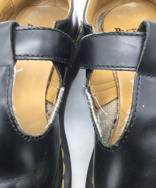 Dr.Martens（ドクターマーチン）Dr.Martens (ドクターマーチン) POLLEY Tバーシューズ AW006 CK 10Q ブラック サイズ:24.5の古着・服飾アイテム