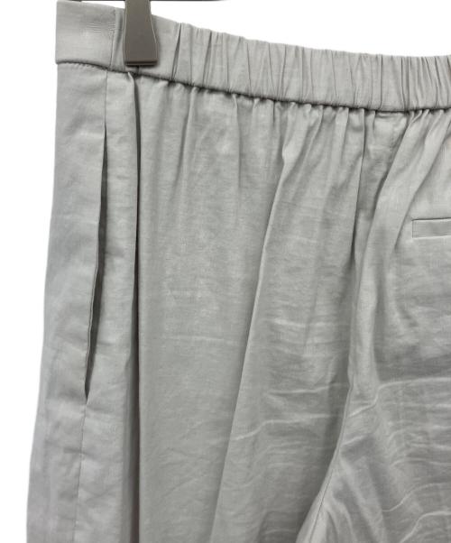 theory luxe（セオリーリュクス）theory luxe (セオリーリュクス) Eco Crunch Wash Wide Pull On GD グレー サイズ:Sの古着・服飾アイテム