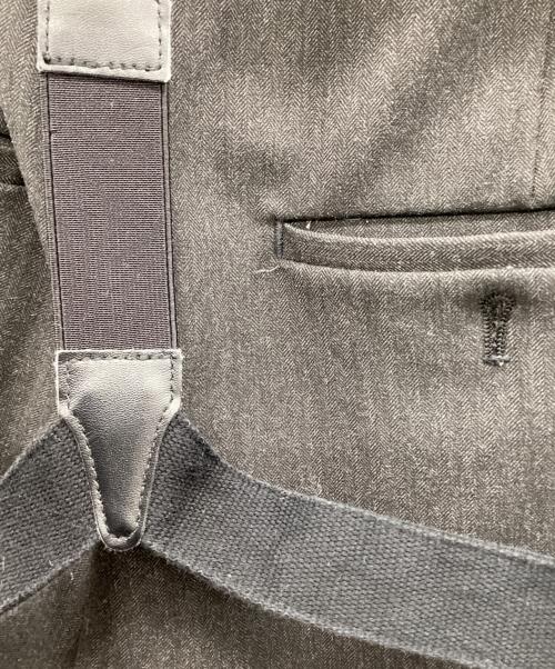 TODAYFUL（トゥデイフル）TODAYFUL (トゥデイフル) サスペンダーハイウエストパンツ グレー サイズ:36の古着・服飾アイテム