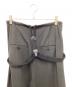 中古・古着 TODAYFUL (トゥデイフル) サスペンダーハイウエストパンツ グレー サイズ:36：8000円