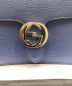 中古・古着 GUCCI (グッチ) インターロッキングGチェーンショルダーバッグ　510304 ネイビー：62000円