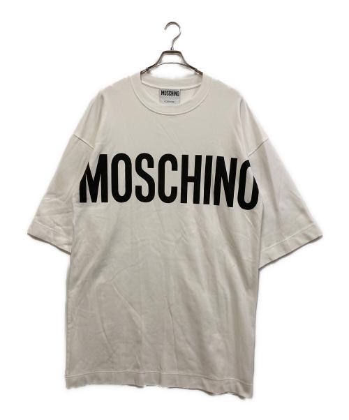MOSCHINO（モスキーノ）MOSCHINO (モスキーノ) Tシャツドレス ホワイト サイズ:SIZE 38の古着・服飾アイテム