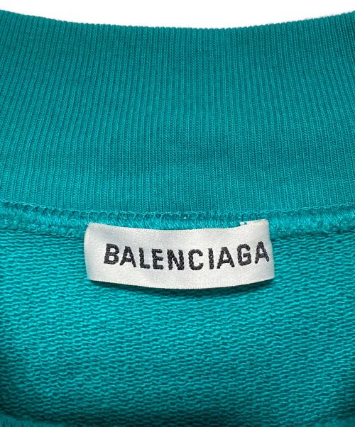 BALENCIAGA（バレンシアガ）BALENCIAGA (バレンシアガ) スウェット グリーン サイズ:Sの古着・服飾アイテム