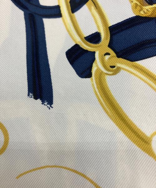 HERMES（エルメス）HERMES (エルメス) スカーフ カレ90 BRIDES de GALA 式典用馬勒の古着・服飾アイテム