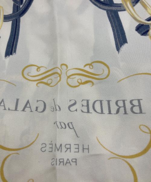 HERMES（エルメス）HERMES (エルメス) スカーフ カレ90 BRIDES de GALA 式典用馬勒の古着・服飾アイテム