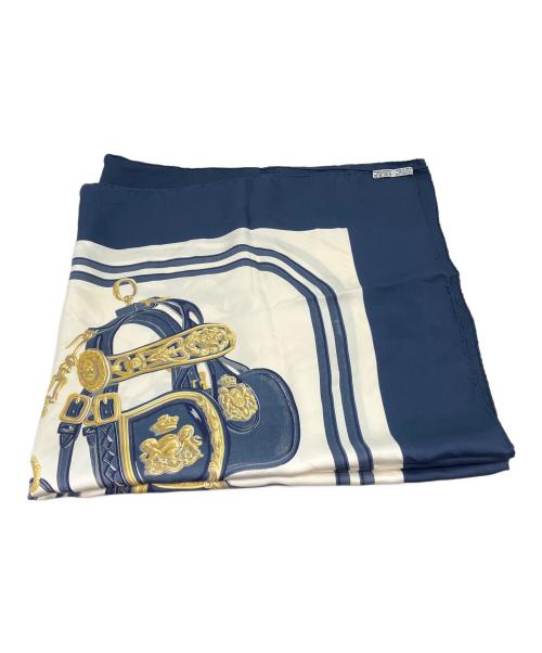HERMES（エルメス）HERMES (エルメス) スカーフ カレ90 BRIDES de GALA 式典用馬勒の古着・服飾アイテム