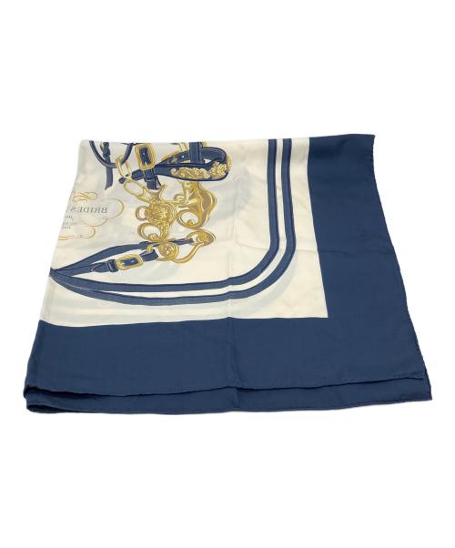 HERMES（エルメス）HERMES (エルメス) スカーフ カレ90 BRIDES de GALA 式典用馬勒の古着・服飾アイテム