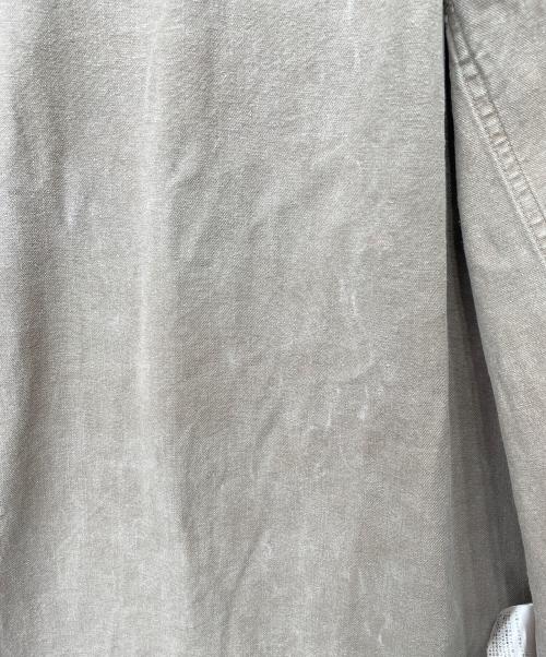 seven by seven（セブンバイセブン）seven by seven (セブンバイセブン) WORK SHIRTS -Garment dyed- ブラウン サイズ:Mの古着・服飾アイテム