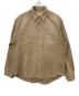 seven by seven（セブンバイセブン）の古着「WORK SHIRTS -Garment dyed-」｜ブラウン