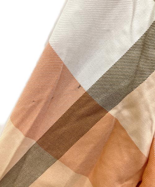 BLUE LABEL CRESTBRIDGE（ブルーレーベルクレストブリッジ）BLUE LABEL CRESTBRIDGE (ブルーレーベルクレストブリッジ) チェックブラウス ピンク サイズ:SIZE38 未使用品の古着・服飾アイテム