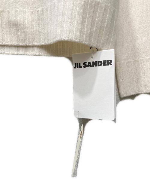 JIL SANDER（ジルサンダー）JIL SANDER (ジルサンダー) Sweater with detachable fringes ホワイト サイズ:34の古着・服飾アイテム