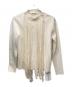 JIL SANDER（ジルサンダー）の古着「Sweater with detachable fringes」｜ホワイト