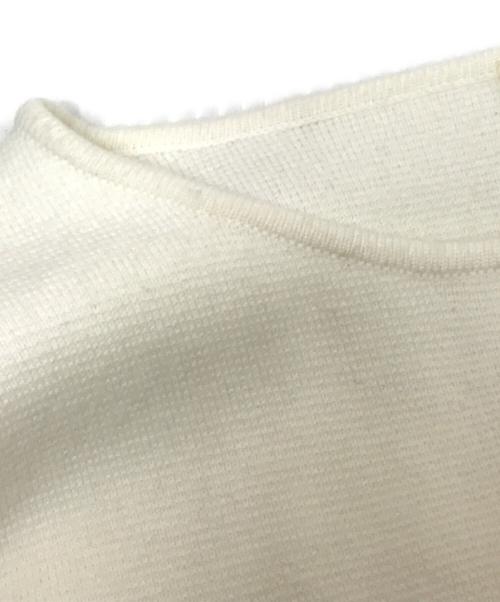 L'Or（ロル）L'Or (ロル) Balloon Sleeve Knit Dress ホワイト サイズ:Fの古着・服飾アイテム