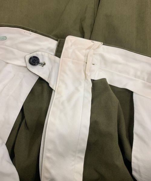 A.PRESSE（アプレッセ）A.PRESSE (アプレッセ) Chino Trousers オリーブ サイズ:3の古着・服飾アイテム