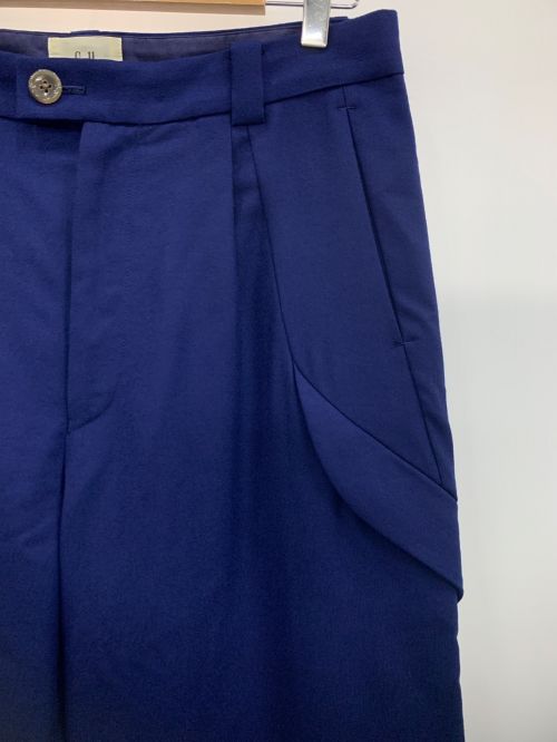 Call（コール）Call (コール) 6 POCKET WIDE TROUSERS ブルー サイズ:3の古着・服飾アイテム