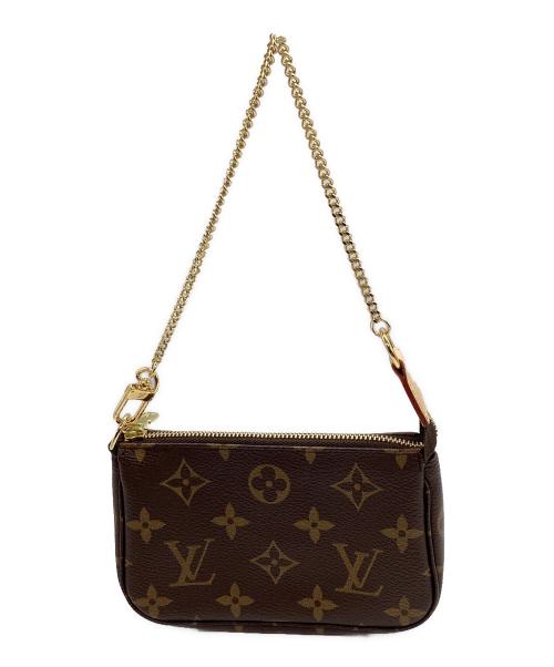 LOUIS VUITTON（ルイ ヴィトン）LOUIS VUITTON (ルイ ヴィトン) ミニ・ポシェット・アクセソワール ブラウンの古着・服飾アイテム