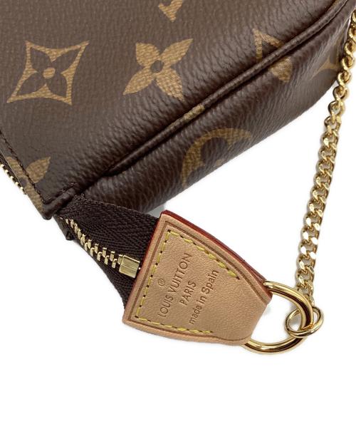 LOUIS VUITTON（ルイ ヴィトン）LOUIS VUITTON (ルイ ヴィトン) ミニ・ポシェット・アクセソワール ブラウンの古着・服飾アイテム