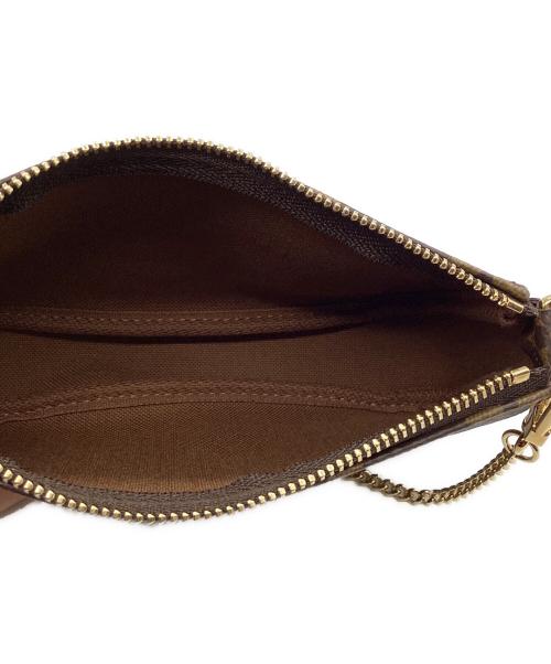 LOUIS VUITTON（ルイ ヴィトン）LOUIS VUITTON (ルイ ヴィトン) ミニ・ポシェット・アクセソワール ブラウンの古着・服飾アイテム
