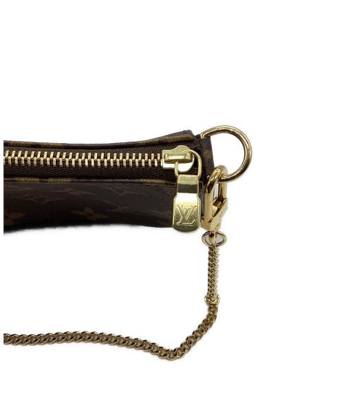 LOUIS VUITTON（ルイ ヴィトン）LOUIS VUITTON (ルイ ヴィトン) ミニ・ポシェット・アクセソワール ブラウンの古着・服飾アイテム