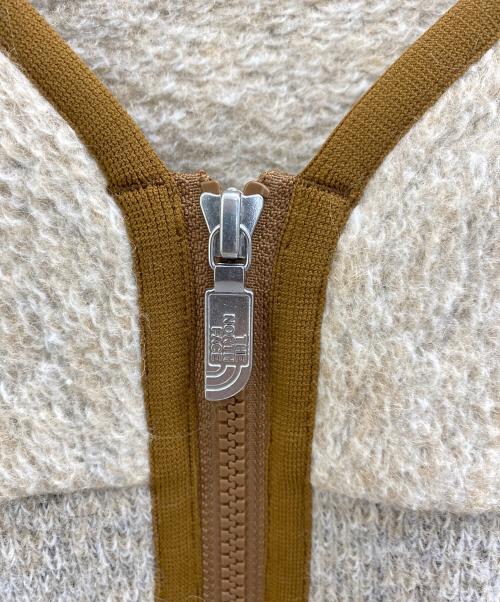 THE NORTHFACE PURPLELABEL（ザ・ノースフェイス パープルレーベル）THE NORTHFACE PURPLELABEL (ザ・ノースフェイス パープルレーベル) ウールフリースカーディガン ベージュ サイズ:Mの古着・服飾アイテム