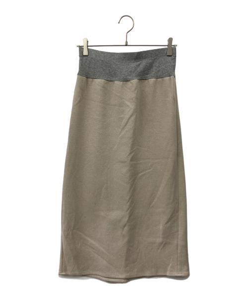 BEARDSLEY（ビアズリー）BEARDSLEY (ビアズリー) ウエストリブブークレスカート アイボリー サイズ:2の古着・服飾アイテム