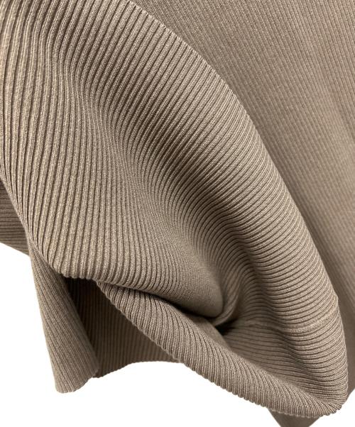 theory luxe（セオリーリュクス）theory luxe (セオリーリュクス) リブニットパンツ ブラウン サイズ:38の古着・服飾アイテム