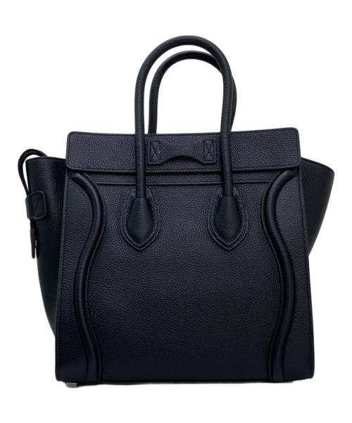 CELINE（セリーヌ）CELINE (セリーヌ) ラゲージマイクロ ブラック サイズ:マイクロの古着・服飾アイテム