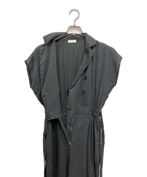 BALLSEY（ボールジィ）BALLSEY (ボールジィ) セルロースナイロンツイル ジャンプスーツ グレー サイズ:34の古着・服飾アイテム