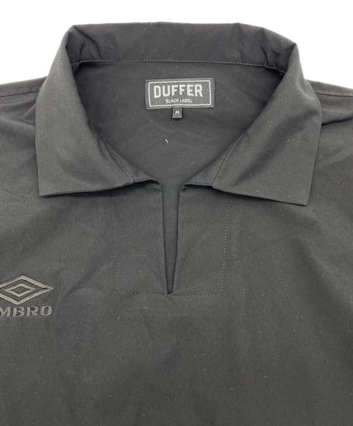 DUFFER（ダファー）DUFFER (ダファー) UMBRO (アンブロ) ドリルトップ ブラック サイズ:Ｍの古着・服飾アイテム