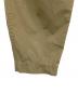中古・古着 TOGA PULLA (トーガ プルラ) COTTON TAFFETA TAPERED PANTS ベージュ サイズ:34：7000円