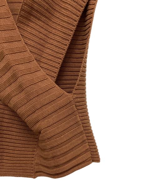 MARNI（マルニ）MARNI (マルニ) バッククロスノースリーブニット ブラウン サイズ:40の古着・服飾アイテム