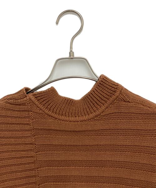 MARNI（マルニ）MARNI (マルニ) バッククロスノースリーブニット ブラウン サイズ:40の古着・服飾アイテム